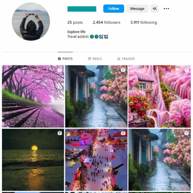 2K Nature Photography Instagram Account for sale