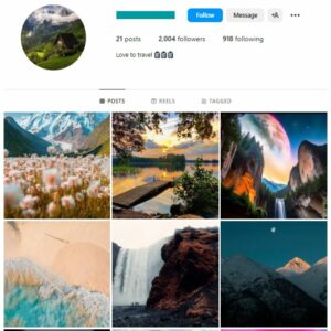 2K Nature Photography Instagram Account for sale