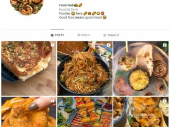 2K Nutrition Food Instagram Account for sale