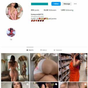 35K Babes Models Instagram Account for sale