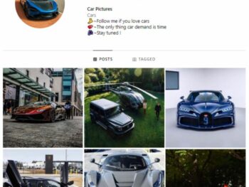 3K Automotive Car Instagram Account for sale