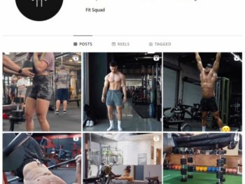 40K Workout Fitness Gym Instagram Account for sale