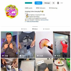 410k Art & Craft Instagram Account for sale
