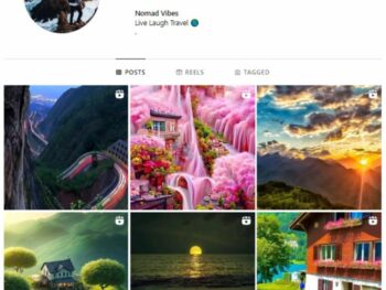 4K Scenery Photography Instagram Account for sale