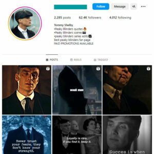 60K Motivation Quotes Instagram Account for sale