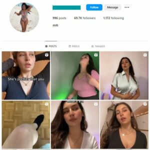 69K Babes Models Instagram Account for sale