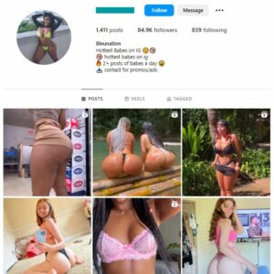 84K Babes Models Instagram Account for sale