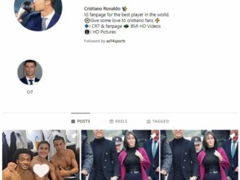 890K Cristiano Ronaldo Football Instagram Account for sale