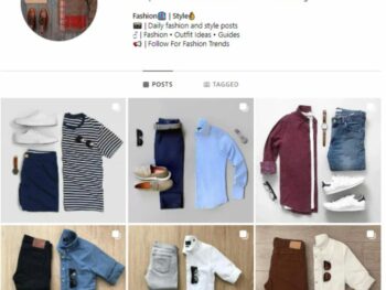 10K Men's Fashion Instagram Account for sale