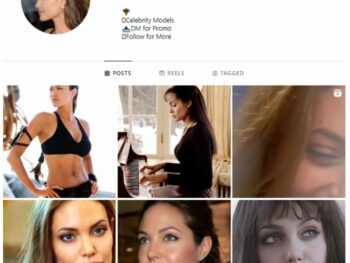 110K Angelina Jolie Fan Instagram Account for sale