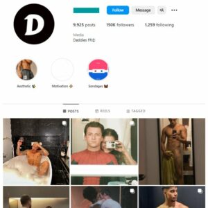 150K French Male Model Instagram Account for sale