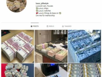 15K Money Motivation Instagram Account for sale