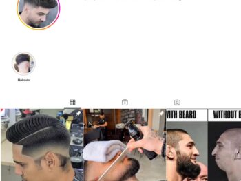 160K Hairstyle Barber Instagram Account for Sale