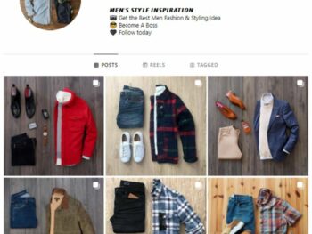 17K Men's Fashion Outfits Instagram Account for sale