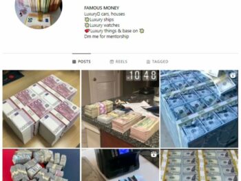 19K Money Motivation Instagram Account for sale