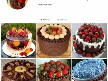 1K Cakes Food Instagram Account for sale
