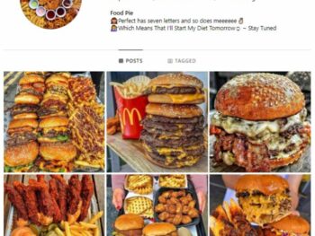 1K Delicious Food Instagram Account for sale