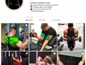 20K Male Fitness Gym Instagram Account for sale