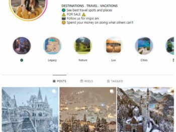 23K Travel Explore Instagram Account for sale