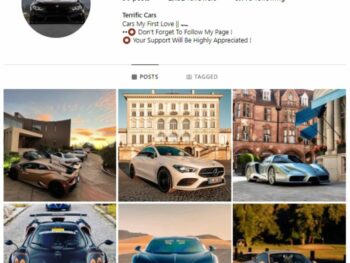 2K Fast Cars Instagram Account for sale