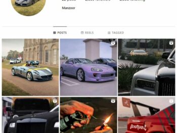 2K Fast Cars Instagram Account for sale