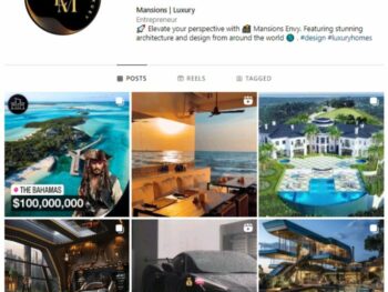 2K Luxury Mansions Instagram Account for sale