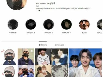 300K BTS Jungkook Instagram Account for sale