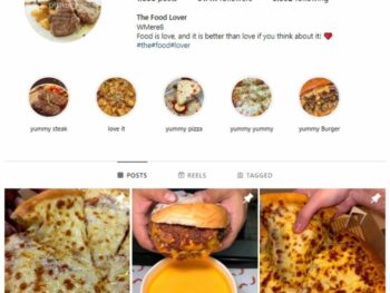 30K Delicious Food Instagram Account for sale