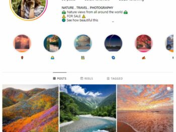 33K Nature Travel Instagram Account for sale