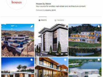 50K Real Estate Mansions Instagram Account for sale