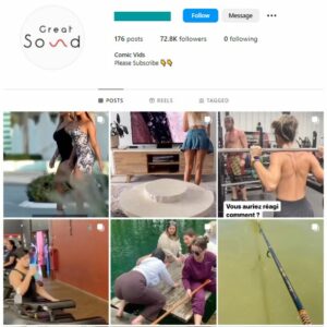70K Funny Videos Memes Instagram Account for sale
