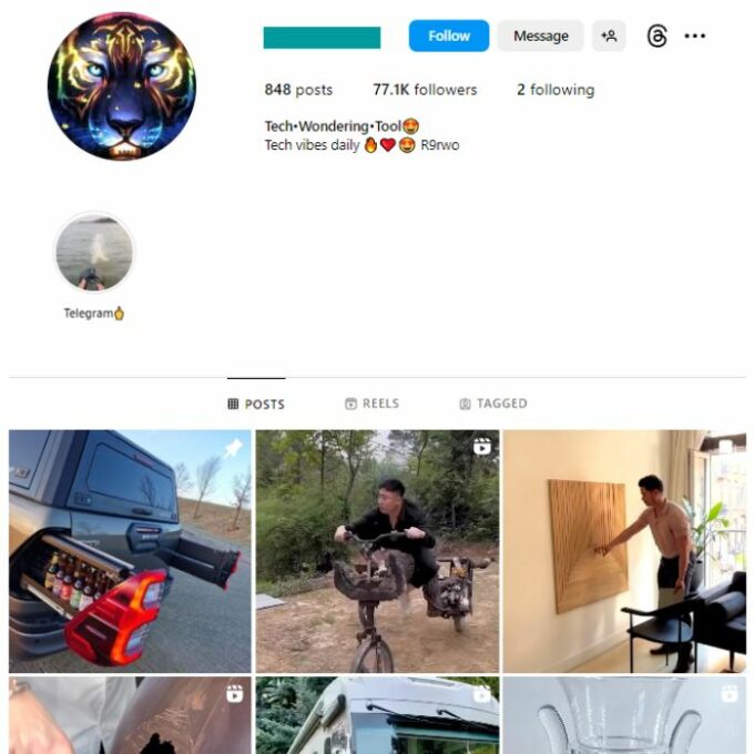 75K Gadgets Tech Instagram Account for sale