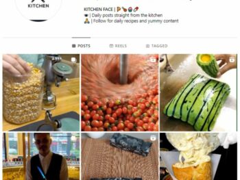 90K Cooking Food Instagram Account for sale