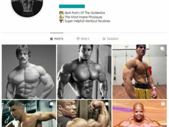 110K Gym Fitness Motivation Instagram Account for sale