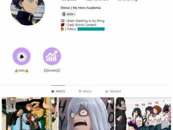 110k Anime Instagram Account for sale