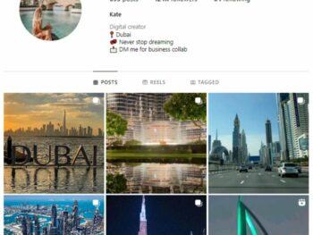 120K Dubai Explore Instagram Account for sale