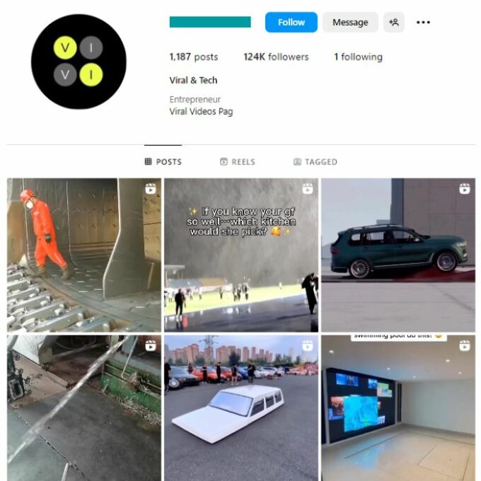 120K Tech Engineering Instagram Account for sale
