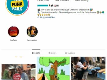 135K Funny Videos Memes Instagram Account for sale