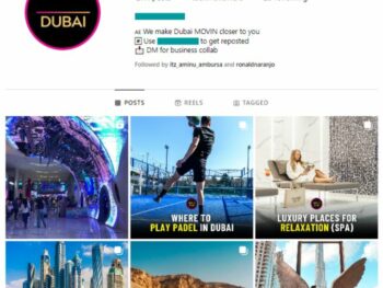 190K Explore Dubai Instagram Account for sale