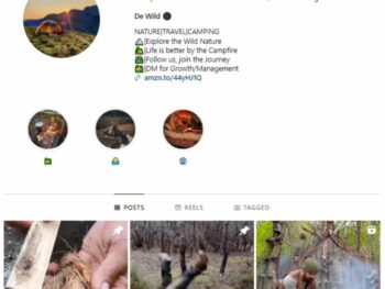 190k Camping Outdoors Instagram Account for sale