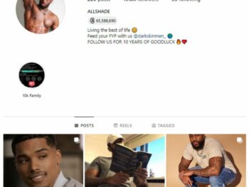 19K Black Men Instagram Account for sale