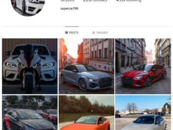 1K Automotive Car Instagram Account for sale