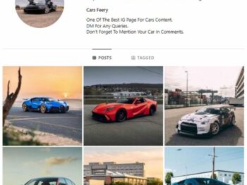 1K Fast Cars Instagram Account for sale