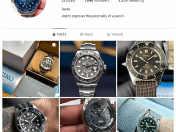 1K Luxury Watches Instagram Account for sale
