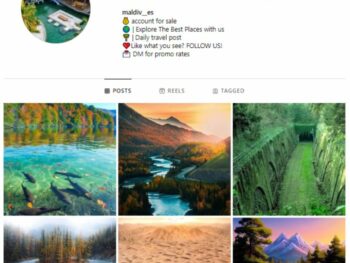 20K Nature Travel Instagram Account for sale