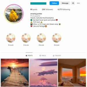 20K Travel Explore Instagram Account for sale