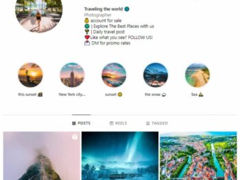 21K Travel Explore Instagram Account for sale