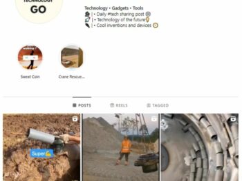 265K Tech Engineering Instagram Account for sale