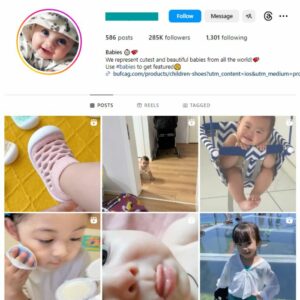 280K Kids Babies Instagram Account for sale