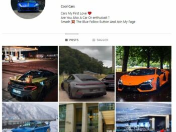 2K Automotive Car Instagram Account for sale